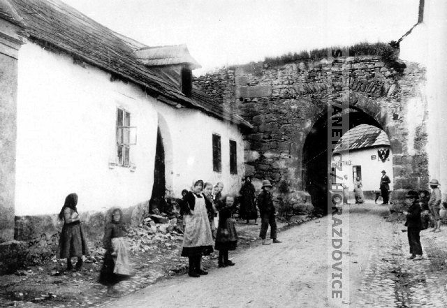 Prácheňská brána - 1910
